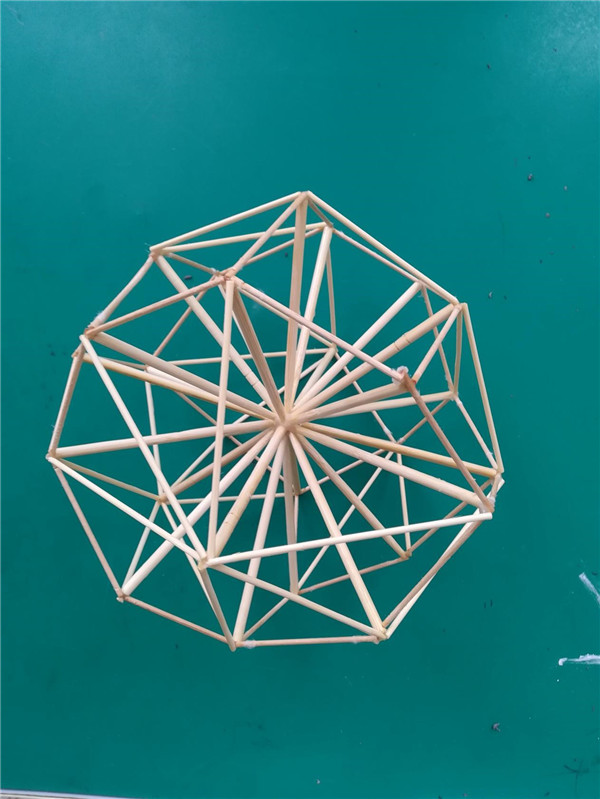 数学组第三届立体几何模型制作比赛作品展示